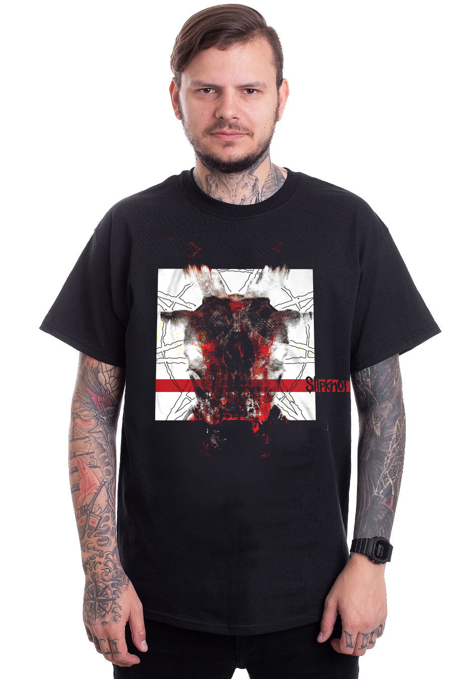 Slipknot - Devil Single Color Strip - T-Shirt