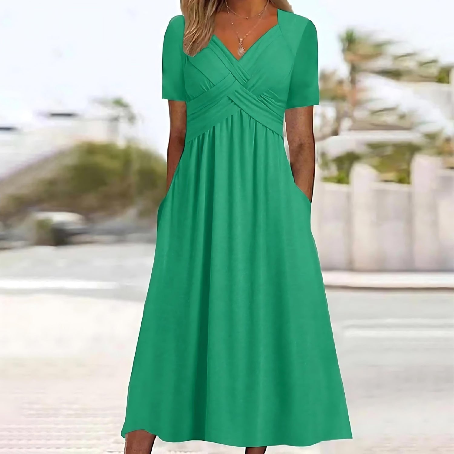 Jamaica - Elegante midi-jurk