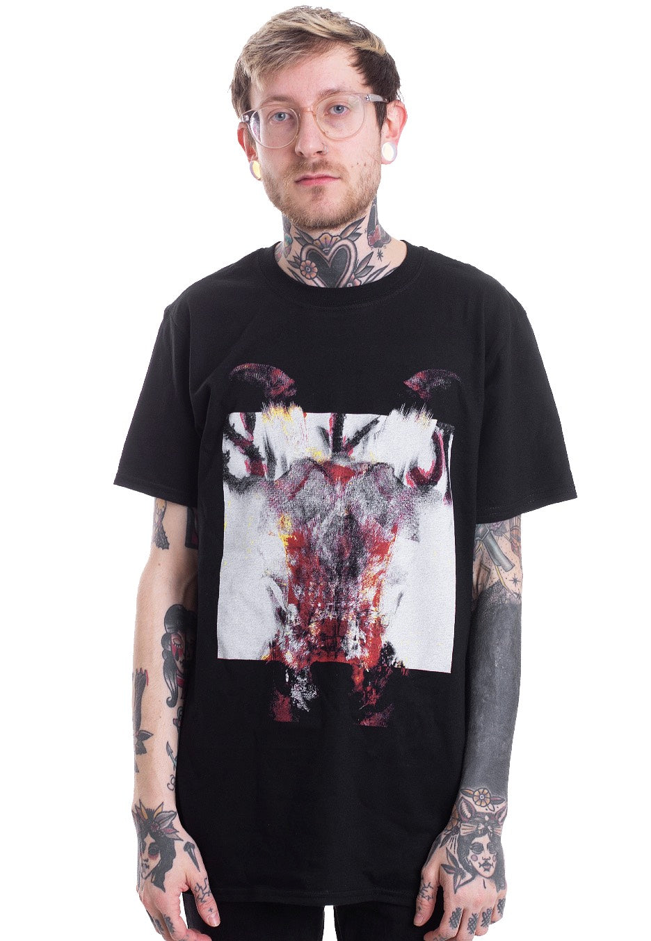 Slipknot - Devil Single Logo Blur - T-Shirt